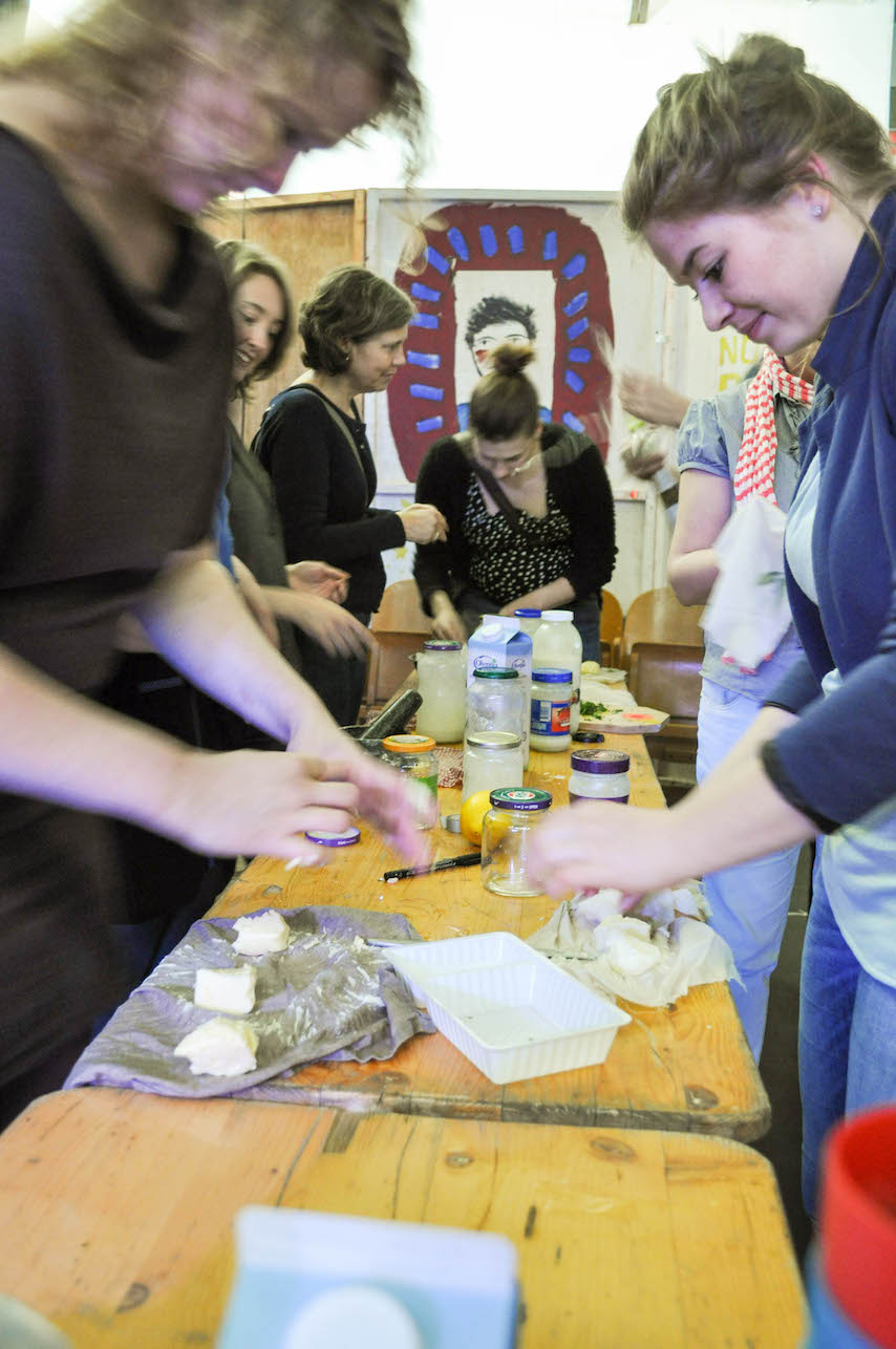 workshop boter maken op locatie